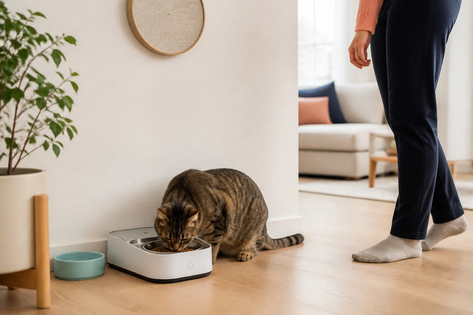 Are Automatic Feeders Good for Cats? Benefits, Limits & Safe Use