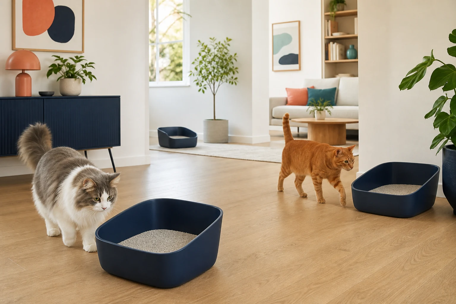 Best Cat Litter for Multiple Cats: 4 Researched Options