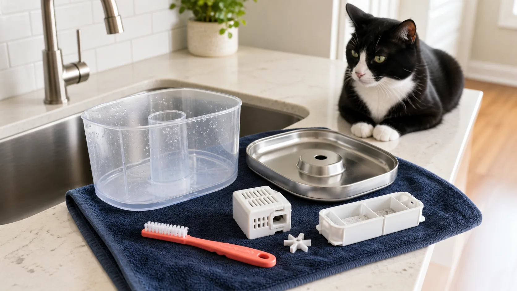 How to Clean a Cat Water Fountain: A Practical Pump-to-Bowl Routine