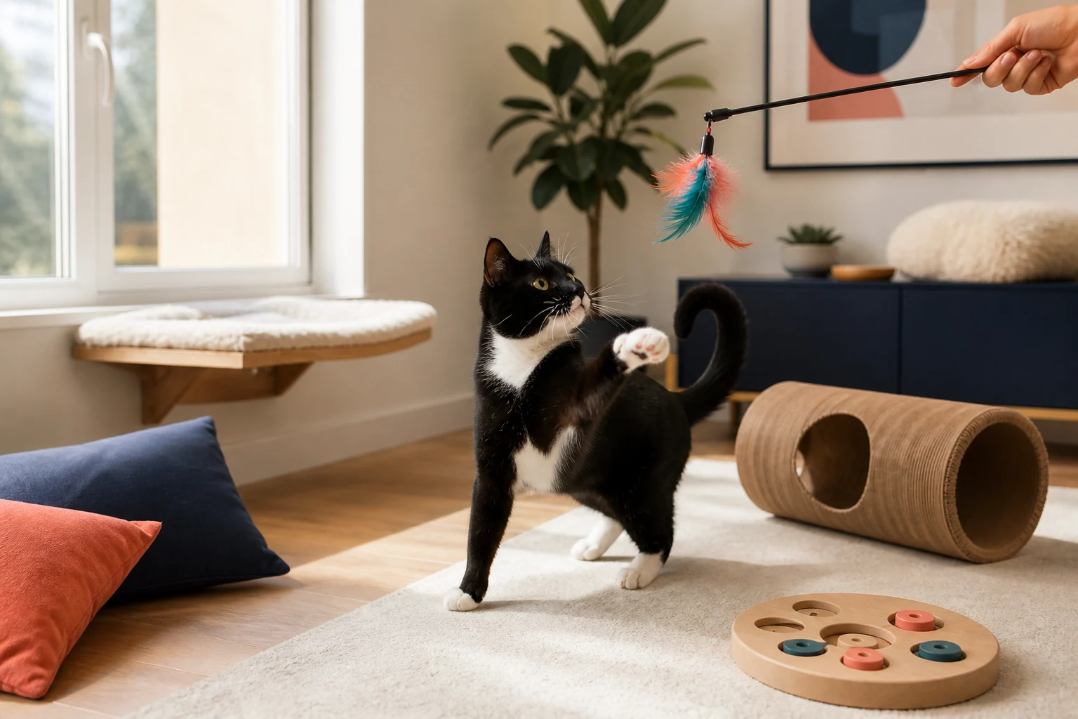 Indoor Cat Enrichment Ideas: 21 Practical Ways to Add Choice and Play