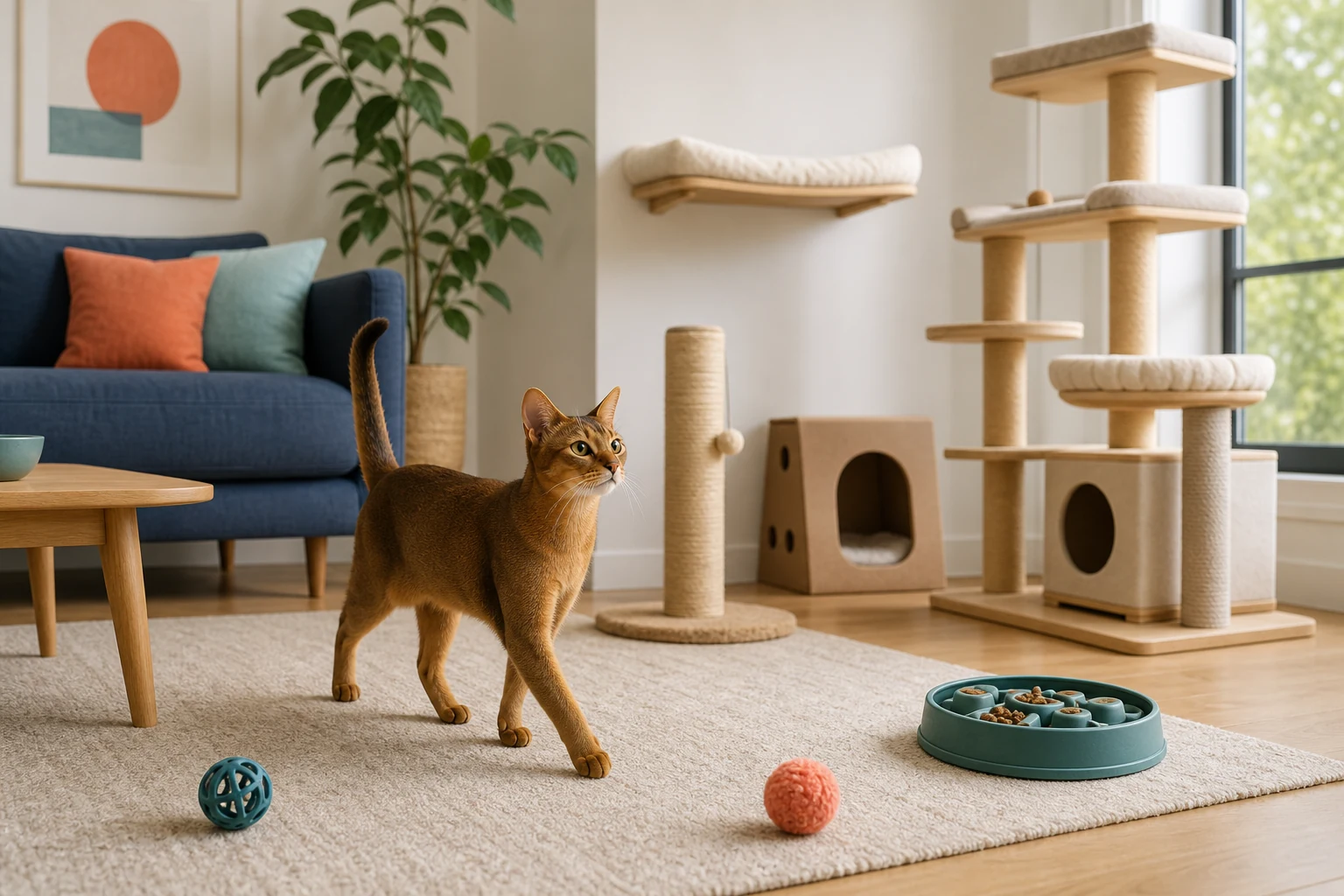 How to Keep an Indoor Cat Happy: A Practical 5-Pillar Plan