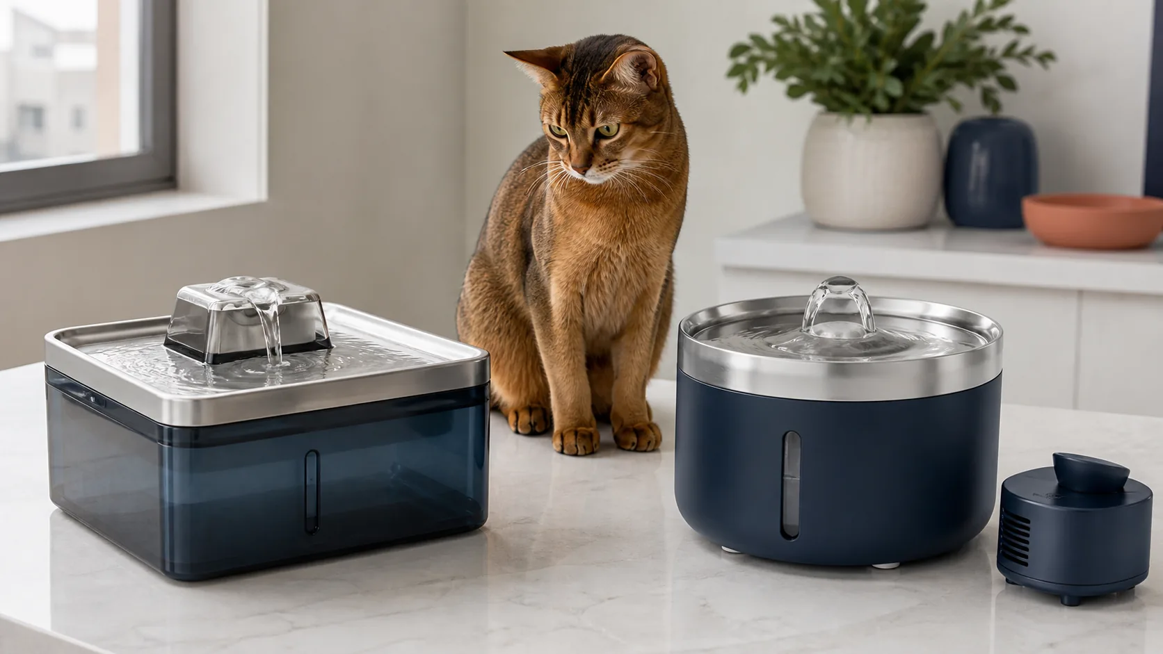 PETLIBRO Dockstream 2 vs PETKIT Eversweet Max 2: Which Smart Fountain Fits Your Home?