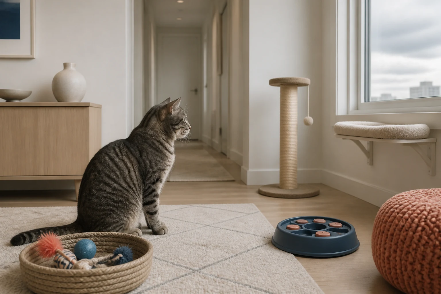 Signs Your Indoor Cat Is Bored: 9 Clues and What to Do