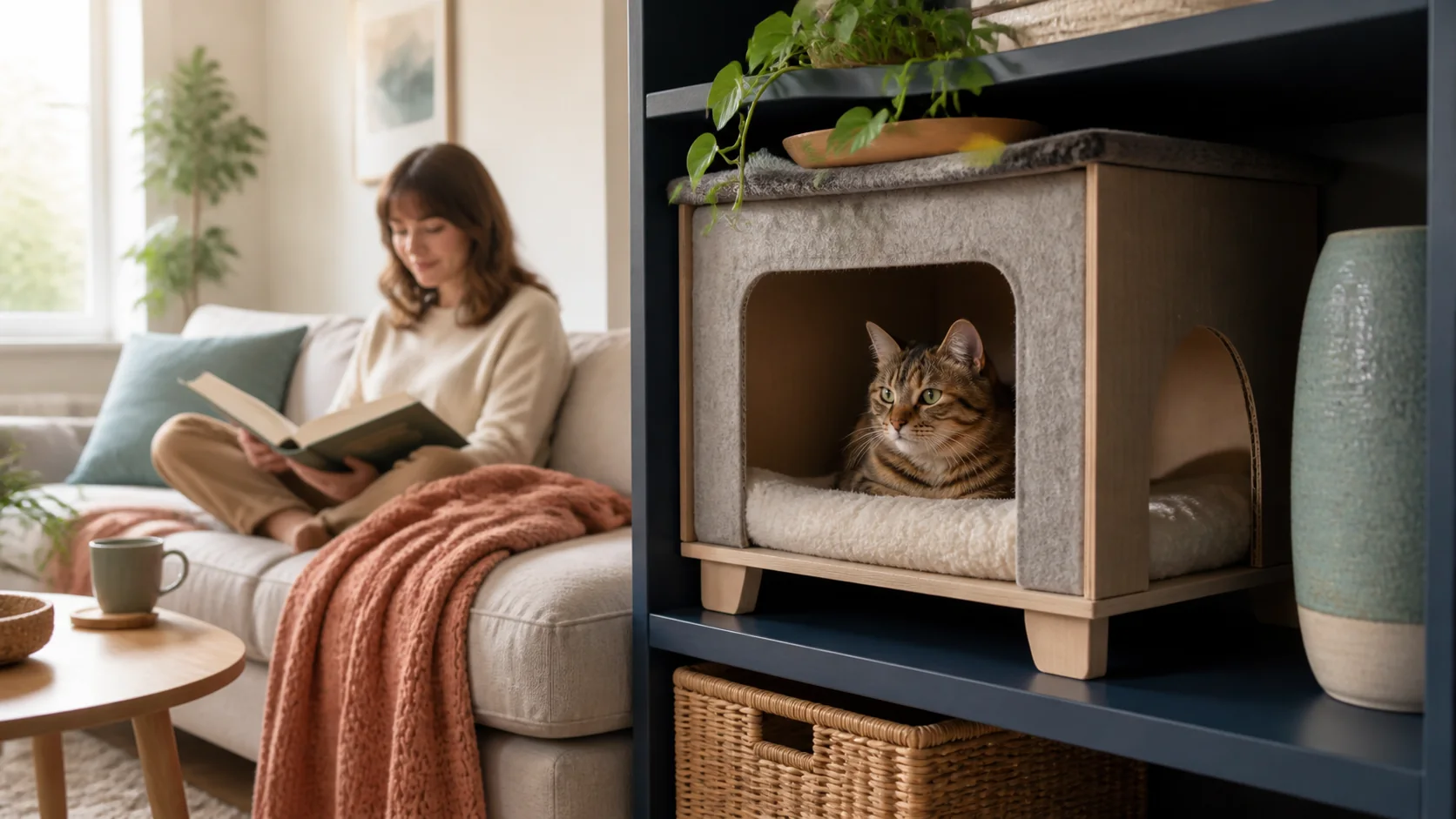 Why Does My Cat Hide? Normal Refuge vs a Warning Sign