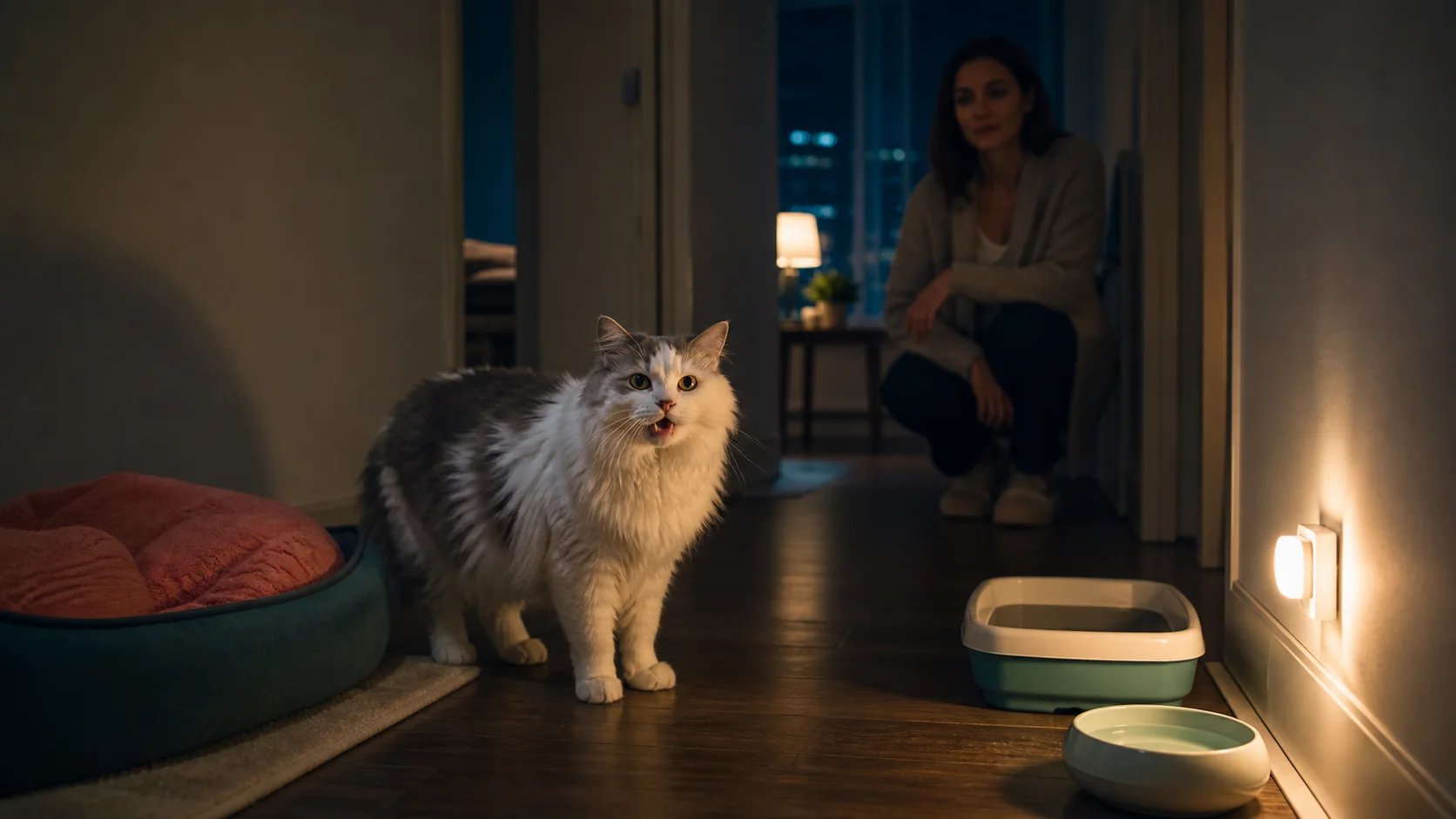 Why Does My Cat Meow at Night? Causes and a Practical Plan
