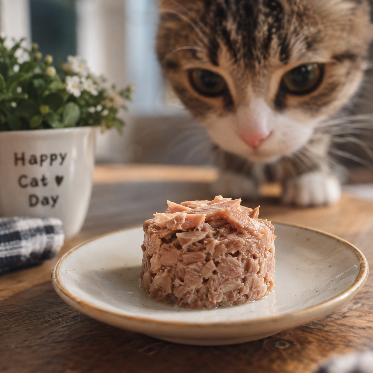 Tuna Birthday Cake