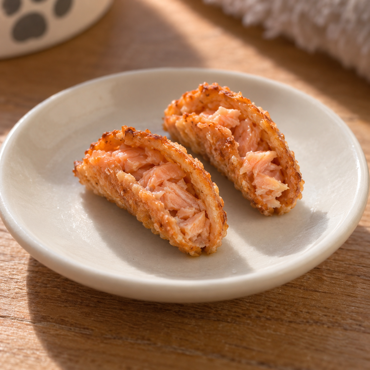 Mini Salmon Tacos