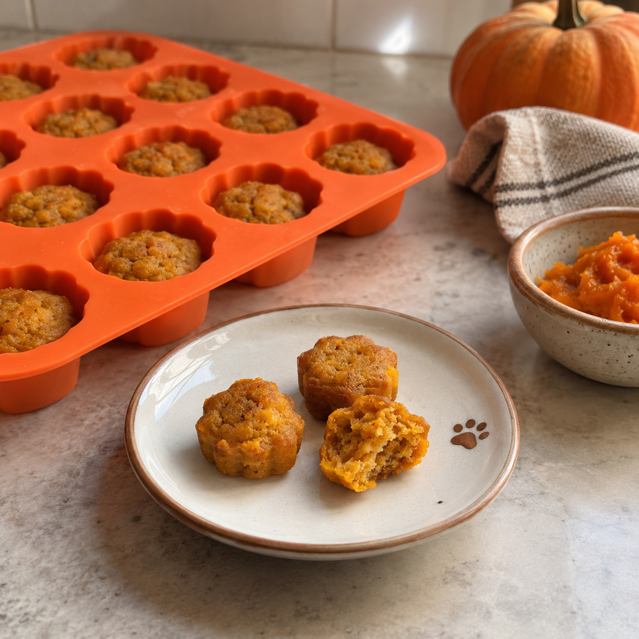 Pumpkin Mini Muffins