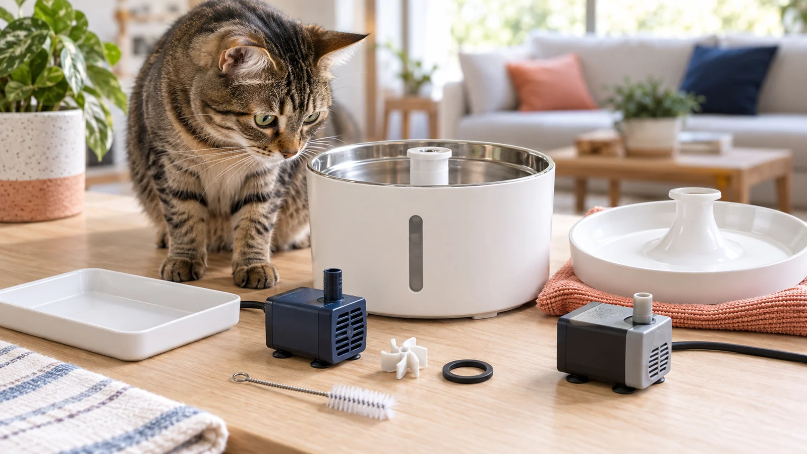 Cat Fountain Pump Replacement: Find the Right Compatible Part