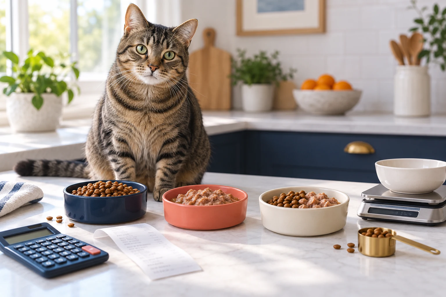 Cat Food Cost per Day Calculator: Wet, Dry & Mixed